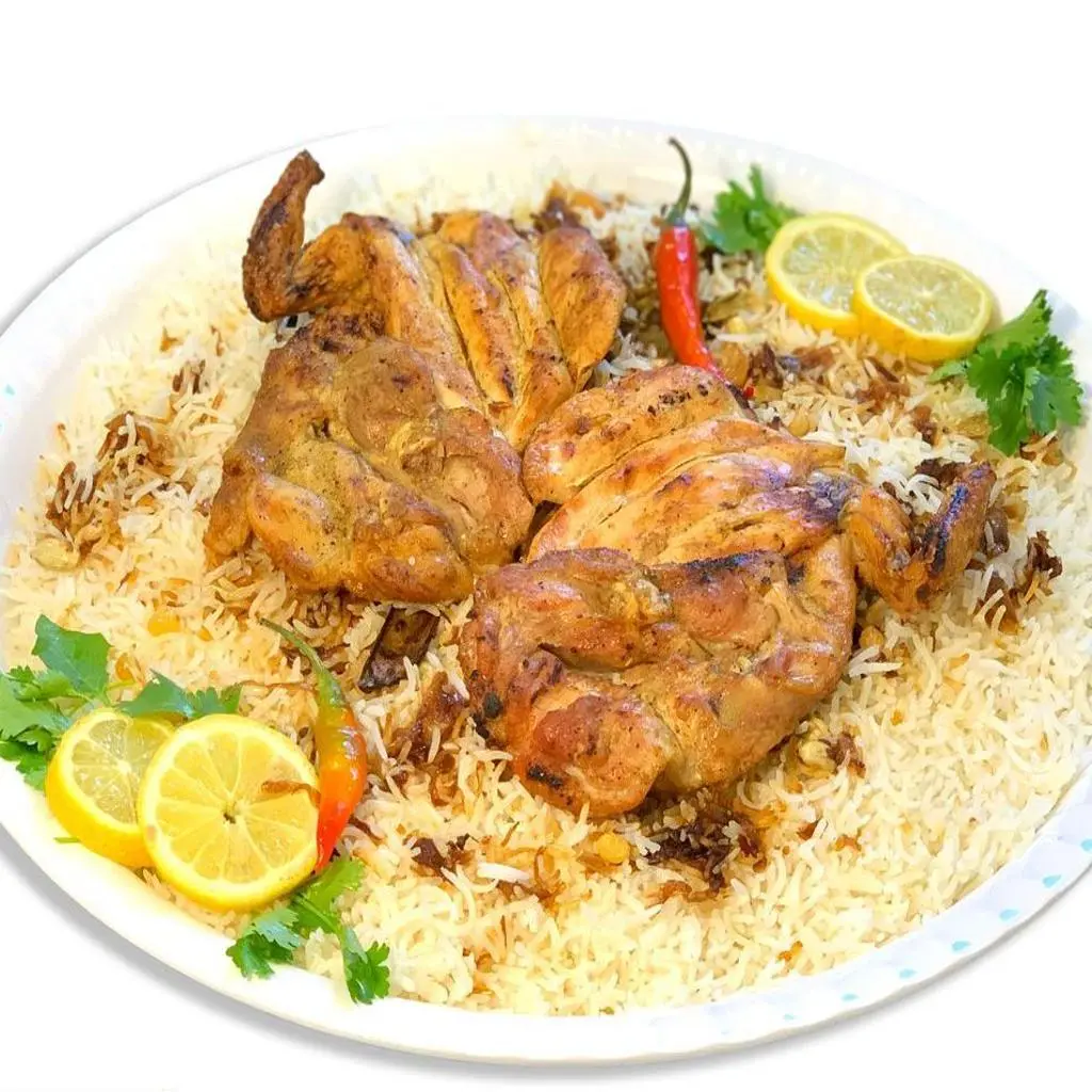 مظبي دجاج أرز بشاور